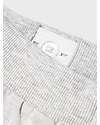Name it Pantaloncini Corti con Coulisse - Light Grey Melange - Dino - Cotone Pantaloni Corti