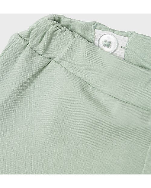 Name it Pantaloncini Corti con Coulisse - Silt Green - Paw Print - Cotone Bio
 Pantaloni Corti