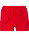 Name it Pantaloncini Corti con Volant - Tomato - Cotone Bio
 Pantaloni Corti