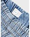 Name it Pantaloncini Corti - Light Blue Denim - Righe Bianco - 100% Cotone Pantaloni Corti