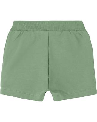 Name it Pantaloncini Morbidi - Verde - Cotone Organico Pantaloni Corti