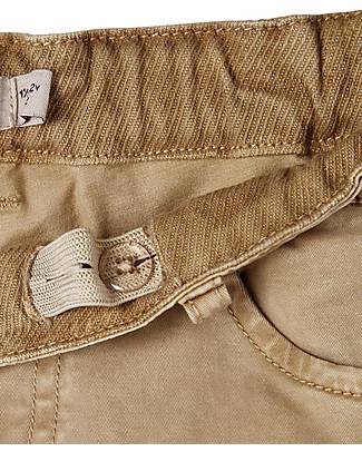 Name it Pantalone Cargo Bob Baggy in Cotone - Beige - con Tasche Laterali Pantaloni Lunghi