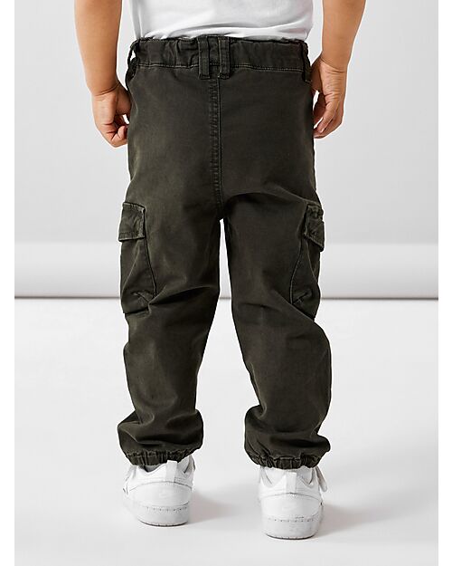 Name it Pantalone Cargo - Rosin - con Tasche Frontali - Cotone  Pantaloni Lunghi