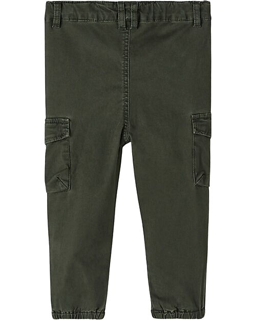 Name it Pantalone Cargo - Rosin - con Tasche Frontali - Cotone  Pantaloni Lunghi