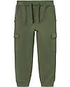 Name it Pantalone da Tuta Cargo - con Tasche Laterali - Rifle Green - Cotone
 Pantaloni Lunghi