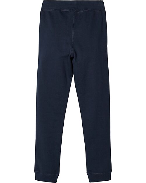 Name it Pantalone da Tuta con Coulisse - Dark Sapphire - Vita Regolabile - Cotone Bio
 Pantaloni Lunghi