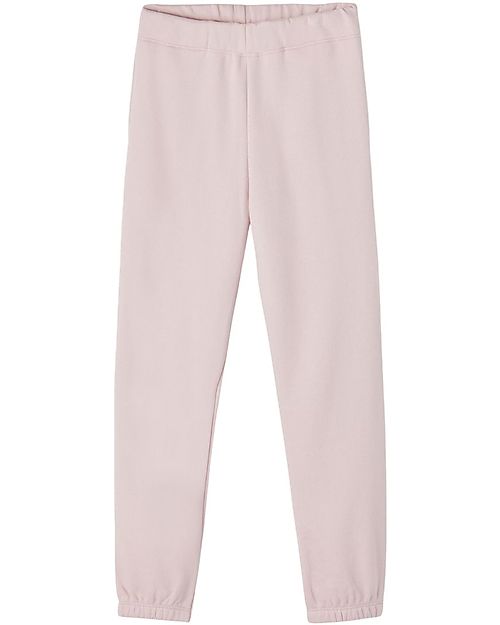 Name it Pantalone - Rosa Chiaro - Vita Regolabile - Cotone Bio Pantaloni Lunghi