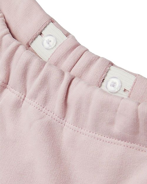 Name it Pantalone - Rosa Chiaro - Vita Regolabile - Cotone Bio Pantaloni Lunghi