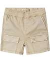 Name it Pantaloni Corti Cargo - Beige - Cotone Pantaloni Corti