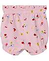 Name it Pantaloni Corti con Coulisse - Parfait Pink - Fantasia Primavera - Cotone Bio
 Pantaloni Corti