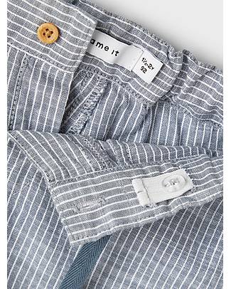 Name it Pantaloni Corti - Righe - Stormy Weather - 100% Cotone
Pantaloni Corti