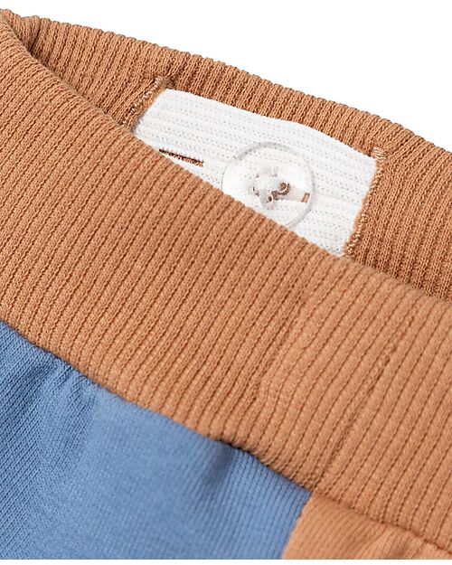 Name it Pantaloni da Tuta con Stampa 3D - Almond - Dog - Cotone Bio Pantaloni Lunghi