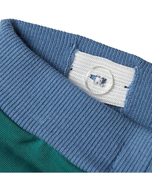 Name it Pantaloni da Tuta con Stampa 3D - Coronet Blue - Dog - Cotone Bio Pantaloni Lunghi