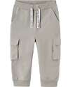 Name it Pantaloni da Tuta con Tasche Laterali - Wild Dove - Cotone Pantaloni Lunghi