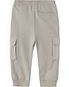 Name it Pantaloni da Tuta con Tasche Laterali - Wild Dove - Cotone Pantaloni Lunghi