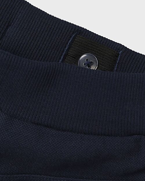 Name it Pantaloni da Tuta Corti - con Coulisse - Blu Navy - 100% Cotone Pantaloni Corti