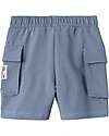 Name it Pantaloni da Tuta Corti - con Coulisse e Tasche Laterali - Troposphere - Cotone Pantaloni Corti