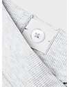 Name it Pantaloni da Tuta Corti - con Coulisse - Grigio Chiaro - 100% Cotone Pantaloni Corti