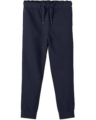 Name it PantalonI Felpati - Blu Scuro - Vita Regolabile - Cotone Pantaloni Lunghi