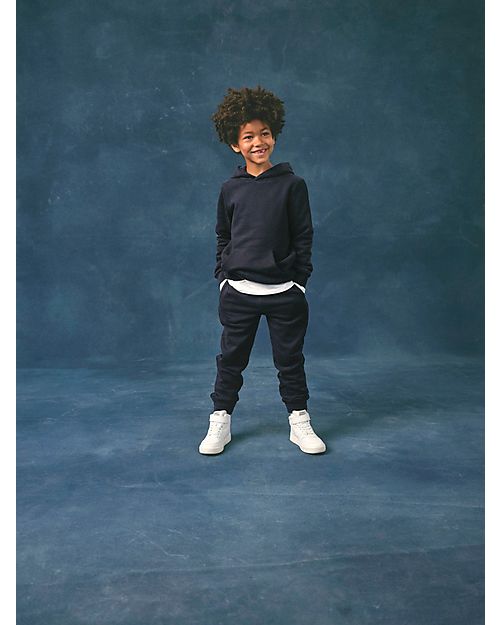 Name it PantalonI Felpati - Blu Scuro - Vita Regolabile - Cotone  Pantaloni Lunghi