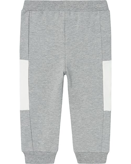 Name it Pantaloni in Tuta - Grigio Antracite - Cotone Bio  Pantaloni Lunghi
