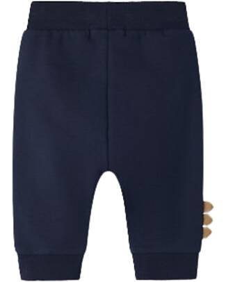 Name it Pantaloni Lunghi Dinosauri - Blu - Cotone Bio Pantaloni Lunghi