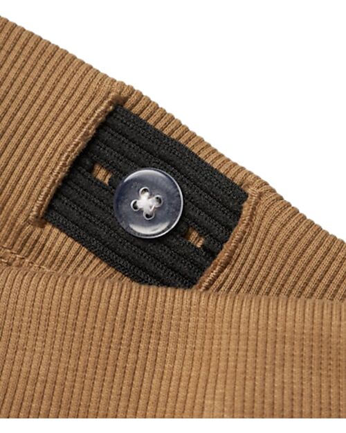 Name it Pantaloni Lunghi Jurassic - Beige - Cotone Bio Pantaloni Lunghi