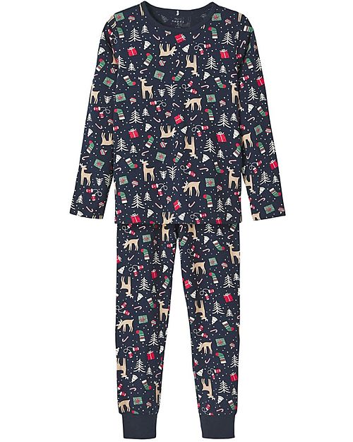 Name it Pigiama - Maglia e Pantalone - Nero - Cotone Bio Pigiami
