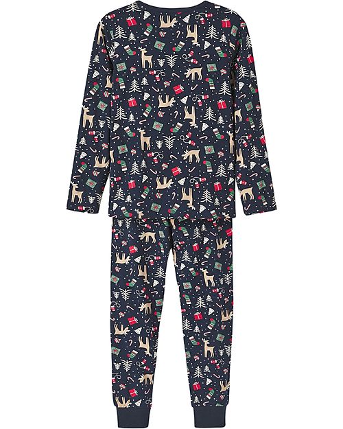 Name it Pigiama - Maglia e Pantalone - Nero - Cotone Bio Pigiami