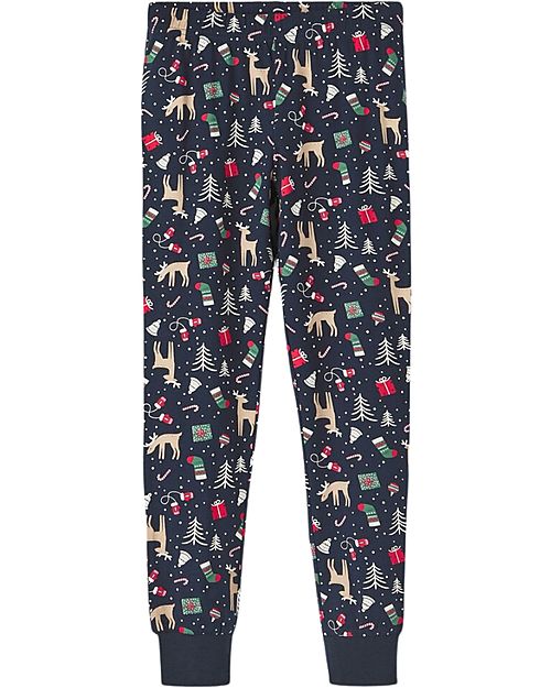 Name it Pigiama - Maglia e Pantalone - Nero - Cotone Bio Pigiami