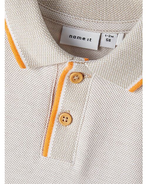 Name it Polo - Humus - 100% Cotone Organico T-shirt
