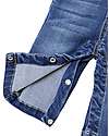 Name it Salopette Denim con Tasche - Blu - Cotone Biologico Salopette