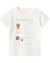 Name it T-Shirt - Animali - Bianco - Cotone Bio T-shirt