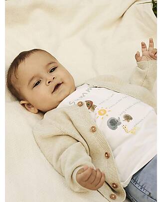 Name it T-Shirt - Animali - Bianco - Cotone Bio T-shirt