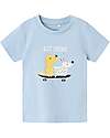 Name it T-Shirt - Chambray Blue - Best Friends - Cotone Bio  T-shirt