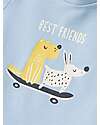 Name it T-Shirt - Chambray Blue - Best Friends - Cotone Bio  T-shirt