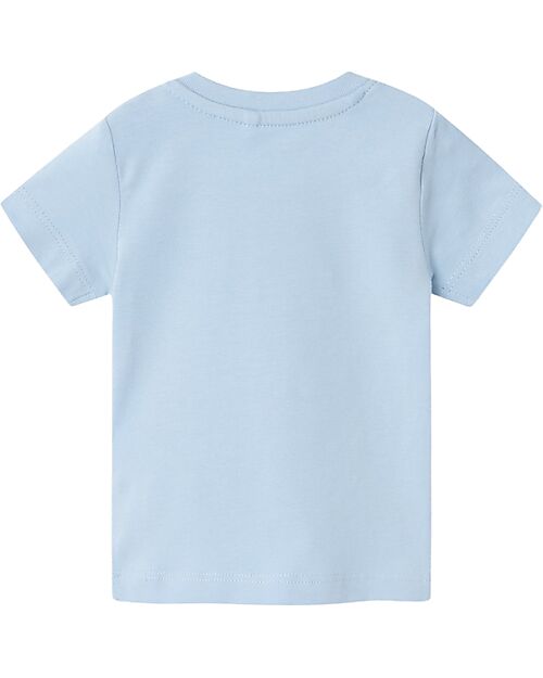 Name it T-Shirt - Chambray Blue - Best Friends - Cotone Bio  T-shirt