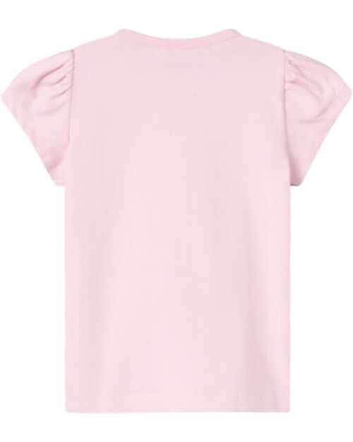 Name it T-Shirt - Coccinella e Fiori - Jet Stream - Chiusura con Bottoni T-shirt