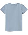 Name it T-Shirt con Stampa Animali - Dusty Blue - Cotone Bio T-shirt