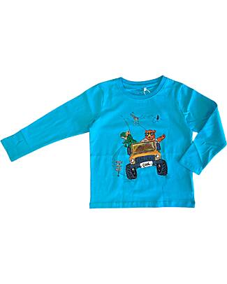 Name it T-Shirt con Stampa Cool Bear - Azzurro - 100% Cotone T-shirt