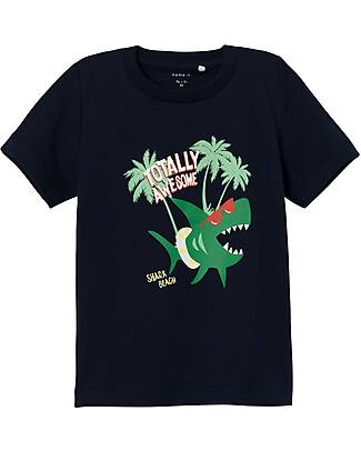Name it T-shirt con Stampa - Drak Sapphire - 100% Cotone T-shirt