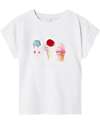 Name it T-Shirt - Gelato - Bianco - Cotone Bio T-shirt