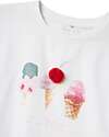 Name it T-Shirt - Gelato - Bianco - Cotone Bio T-shirt