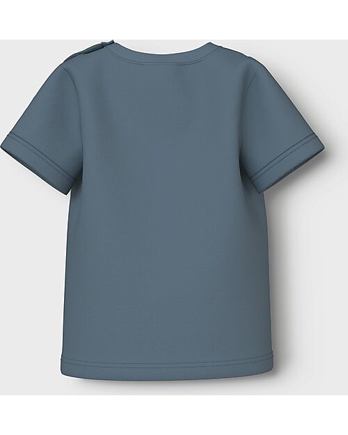 Name it T-Shirt - Jet Stream - Granchio - Cotone Bio T-shirt