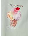 Name it T-Shirt - Verde Acqua - Gelato - Cotone Bio T-shirt