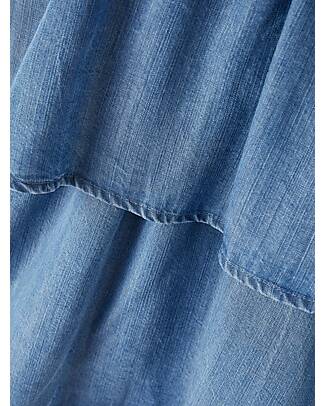 Name it Vestito a Balze in Denim - Blu - con Spalline Intrecciate Vestiti_