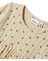 Name it Vestito a Balze - Summer Sand - Ciliegie - Cotone Vestiti_