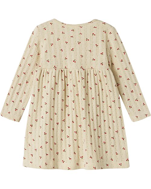 Name it Vestito a Balze - Summer Sand - Ciliegie - Cotone Vestiti_
