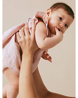 Name it Vestito con Volant - Rosa - 100% Cotone Vestiti_