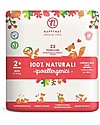 Nappynat Pannolini Monouso Biodegradabili, Taglia Midi 2+, 22 pezzi - 4/10 Kg Pannolini Eco